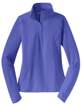 Load image into Gallery viewer, Sport-Tek® Ladies Sport-Wick® Stretch 1/2-Zip Pullover