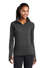 Load image into Gallery viewer, Sport-Tek® Ladies Sport-Wick® Stretch 1/2-Zip Pullover