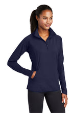 Load image into Gallery viewer, Sport-Tek® Ladies Sport-Wick® Stretch 1/2-Zip Pullover
