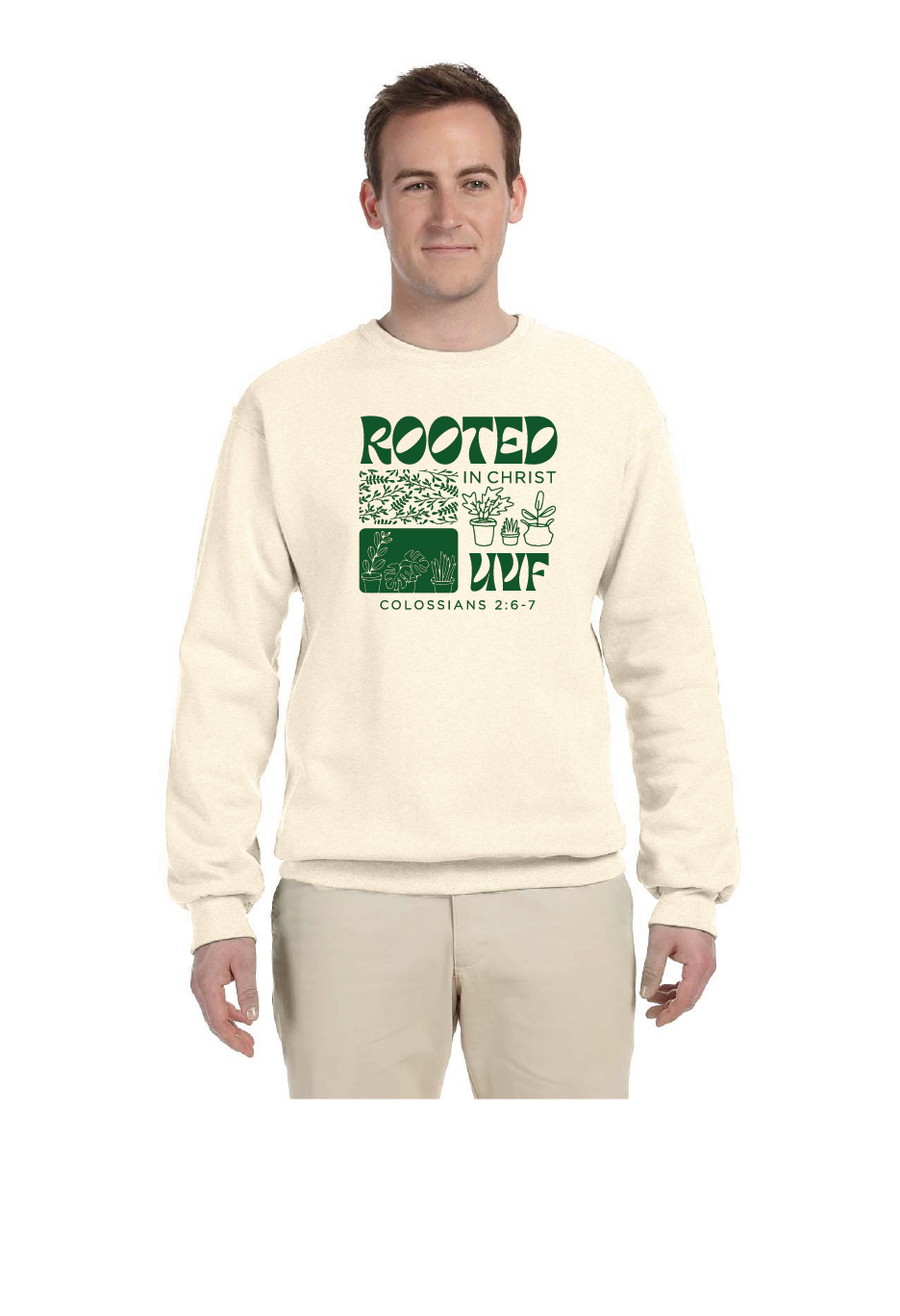 Rooted In Christ Crewneck
