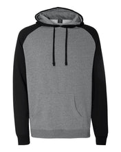 Load image into Gallery viewer, Independent Trading Co. - Unisex Raglan Hooded Sweatshirt

