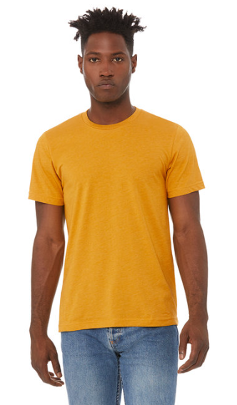 BELLA+CANVAS ® Unisex Heather CVC Short Sleeve Tee