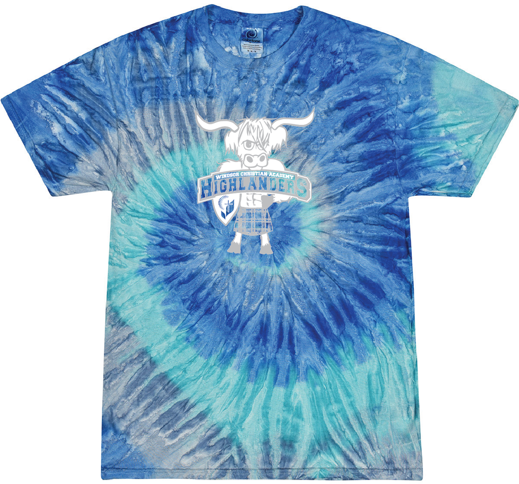 WCA Spirit Tie Dye Youth T-Shirt